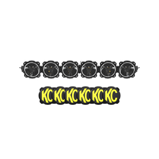 KC HiLiTES Gravity Titan LED Light Bar - 39in. (6-Light) - Racecraft Industries