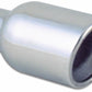 Vibrant 3in ID Dual 4in OD Round SS Tips (Double Wall, Angle Cut) - Racecraft Industries