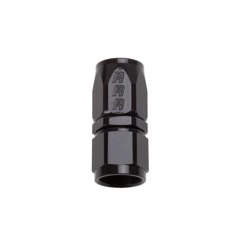 Russell Performance -10 AN Black Straight Full Flow Hose End - Racecraft Industries