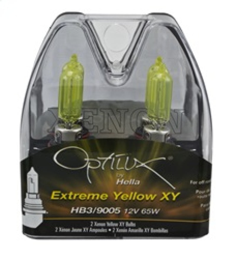Hella Optilux HB3 9005 12V/65W XY Xenon Yellow Bulb - Racecraft Industries