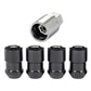 McGard Wheel Lock Nut Set - 4pk. (Cone Seat) M12X1.5 / 19mm & 21mm Dual Hex / 1.46in. Length - Black - Racecraft Industries