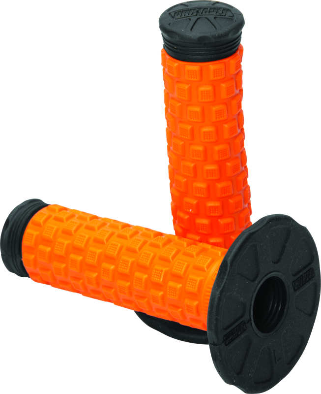 ProTaper Pillow Top Grips - Orange/Black - Racecraft Industries