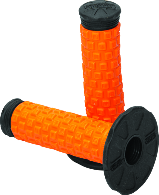 ProTaper Pillow Top Grips - Orange/Black - Racecraft Industries