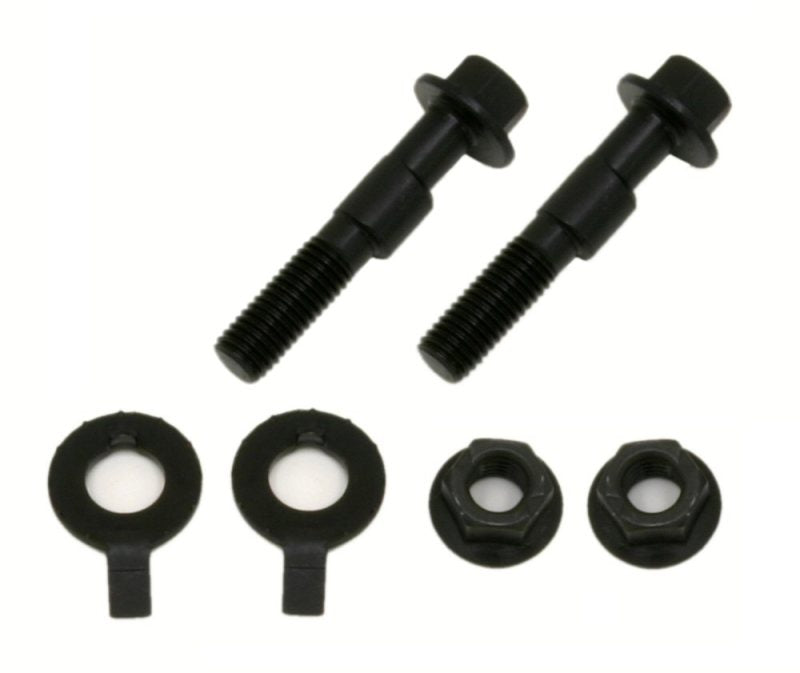BMR 05-14 S197 Mustang Front Camber Bolts (2 Degree Offset) - Black - Racecraft Industries