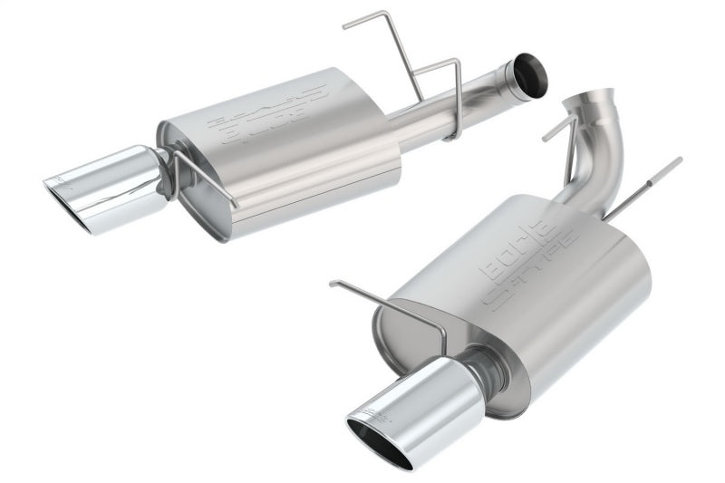 Borla 11-12 Ford Mustang GT 5.0L 8cyl 6spd RWD S-Type Exhaust (rear section only) - Racecraft Industries