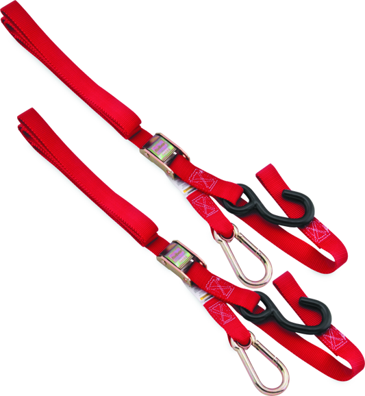 BikeMaster Tiedown Carabiner Softhook - Red - Racecraft Industries