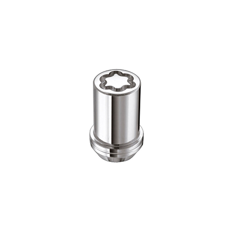 McGard Wheel Lock Nut Set - 4pk. (Tuner / Cone Seat) M12X1.5 / 13/16 Hex / 1.24in. Length - Chrome - Racecraft Industries