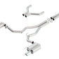 Borla Atak Cat-Back 15-17 Ford Mustang GT 5.0L V8 MT/AT 3in pipe 4in tip - Racecraft Industries