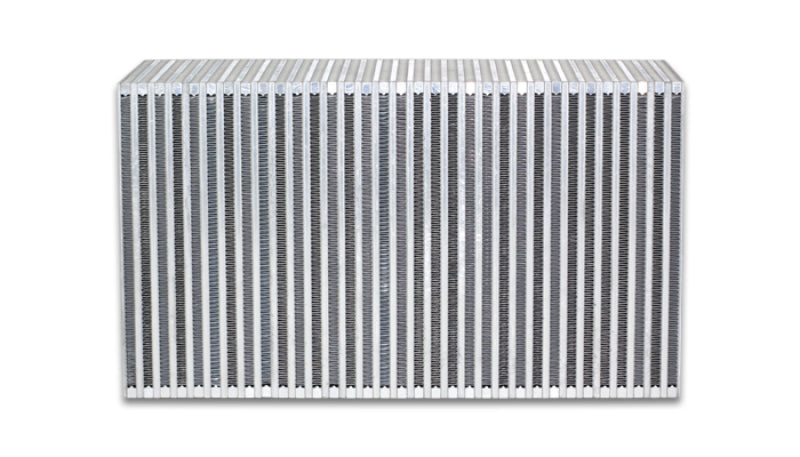 Vibrant Vertical Flow Intercooler Core 18in. W x 12in. H x 6in. Thick - Racecraft Industries