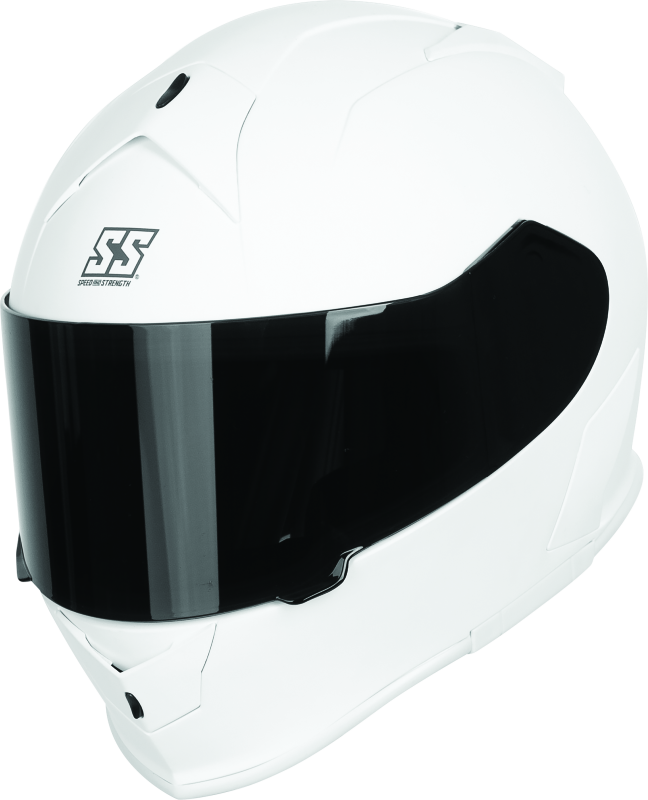 Speed Helmet and Strength SS900 Solid Speed Helmet Matte White - XL - Racecraft Industries
