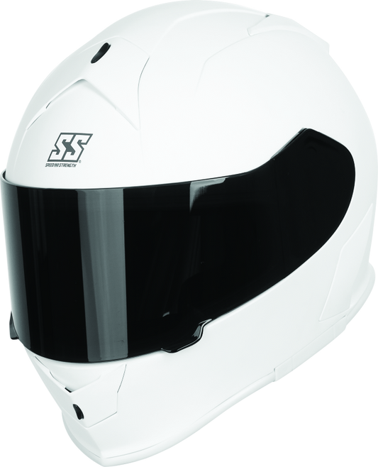 Speed Helmet and Strength SS900 Solid Speed Helmet Matte White - XL - Racecraft Industries