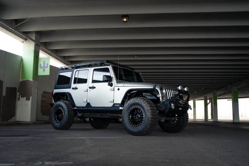 DV8 Offroad 07-18 Jeep Wrangler JK Full-Length Roof Rack - Racecraft Industries