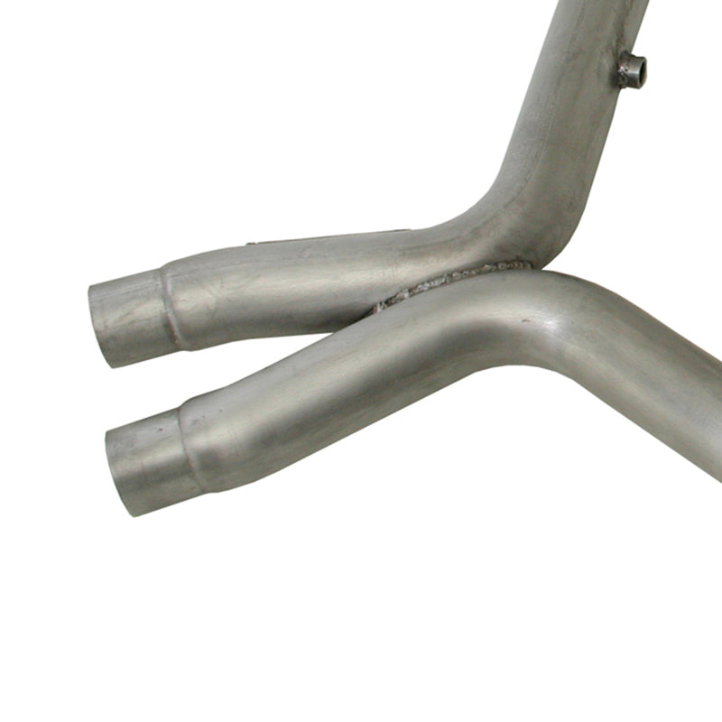 BBK 11-14 Mustang 5.0 Short Mid X Pipe With Catalytic Converters 3.0 For BBK Long Tube Headers - Racecraft Industries