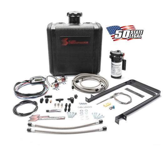 Snow Performance Stg 3 Boost Cooler Water Injection Kit TD Univ. (SS Braided Line and 4AN Fittings) - Racecraft Industries