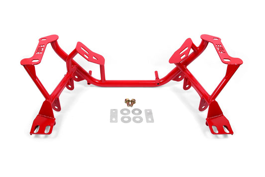 BMR 96-04 New Edge Mustang K-Member Standard Version / Coilover Version - Red - Racecraft Industries