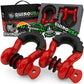 Rhino USA 3/4In D-Ring Shackle Set (2-Pack)(Red) - Racecraft Industries