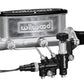 Wilwood HV Tandem M/C Kit w L/H Bracket & Prop Valve - 1in Bore Ball Burnished - Racecraft Industries