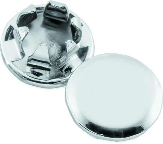 Kuryakyn Custom End Plugs Chrome For 3/8inch Allen Bolts (Set of 6) - Racecraft Industries