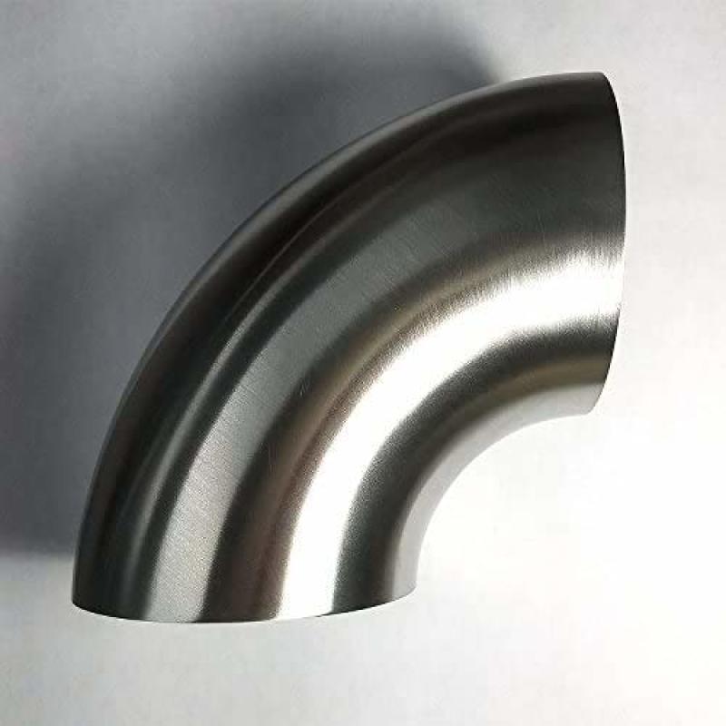 Stainless Bros 2.50in Diameter 1D / 2.50in CLR 90 Degree Bend No Leg Mandrel Bend - Racecraft Industries