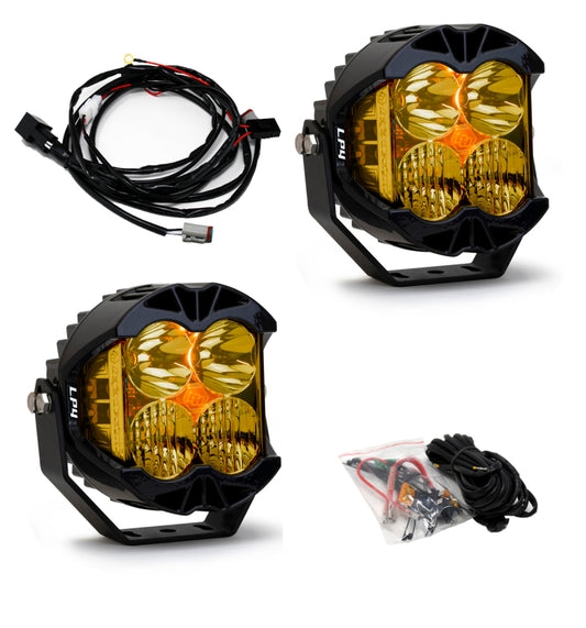 Baja Designs LP4 Pro Driving/Combo LED - Amber (Pair) - Racecraft Industries
