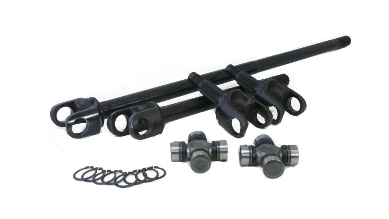 Revolution Gear & Axle Jeep TJ/YJ/XJ Dana 30 w/27 Spline Chromoly Discovery Series Front Axle Kit - Racecraft Industries