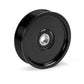 Fleece Performance 03-18 Dodge 2500/3500 Cummins Upper Fan Pulley Idler (Black Contrast) - Racecraft Industries