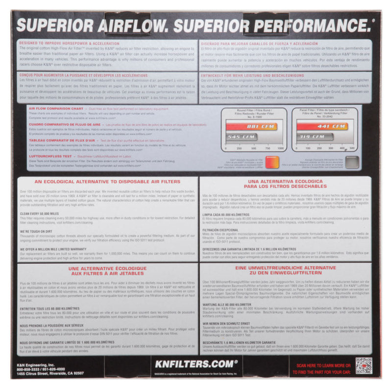 K&N Custom Round Air Filter 14in OD 12in ID 4in Height - Racecraft Industries