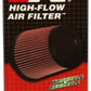 K&N Universal Rubber Filter Round Tprd 3.313in Flange ID x 4.75in Base OD x 3.5in Top OD x 6.5in H - Racecraft Industries
