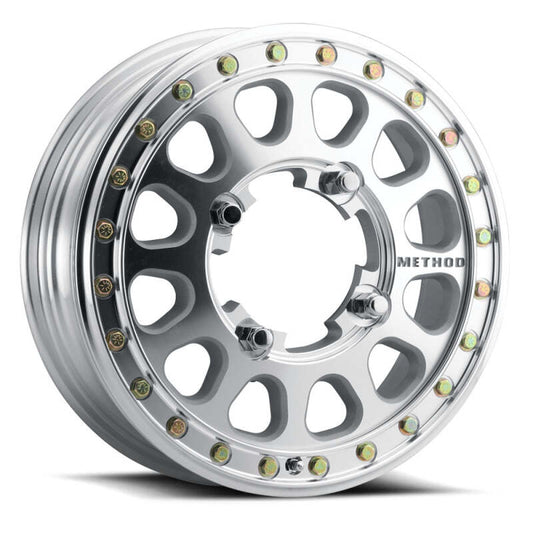 Method MR401-R UTV Beadlock 15x5 / 4.25+0.75/40mm Offset / 5x4.5 / 72mm CB Machined - Raw Wheel - Racecraft Industries