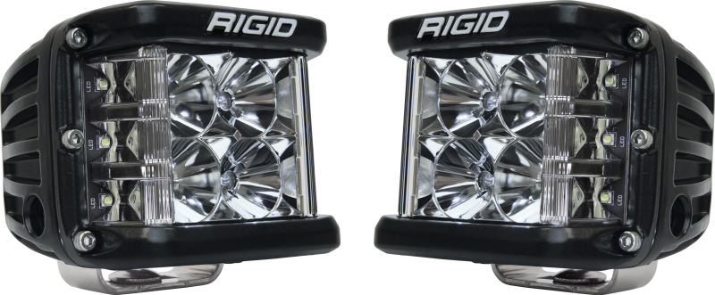 Rigid Industries D-SS - Flood - Set of 2 - Black Housing - Racecraft Industries