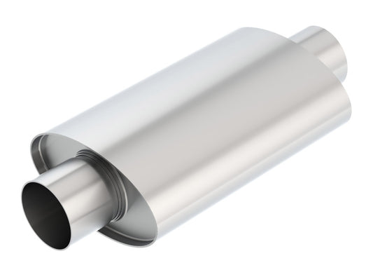 Borla XR-1 Multi-Core 3in Ctr-Ctr Oval 12in x 4.25in x 7.88in Rotary Engine Equipped Racing Muffler - Racecraft Industries