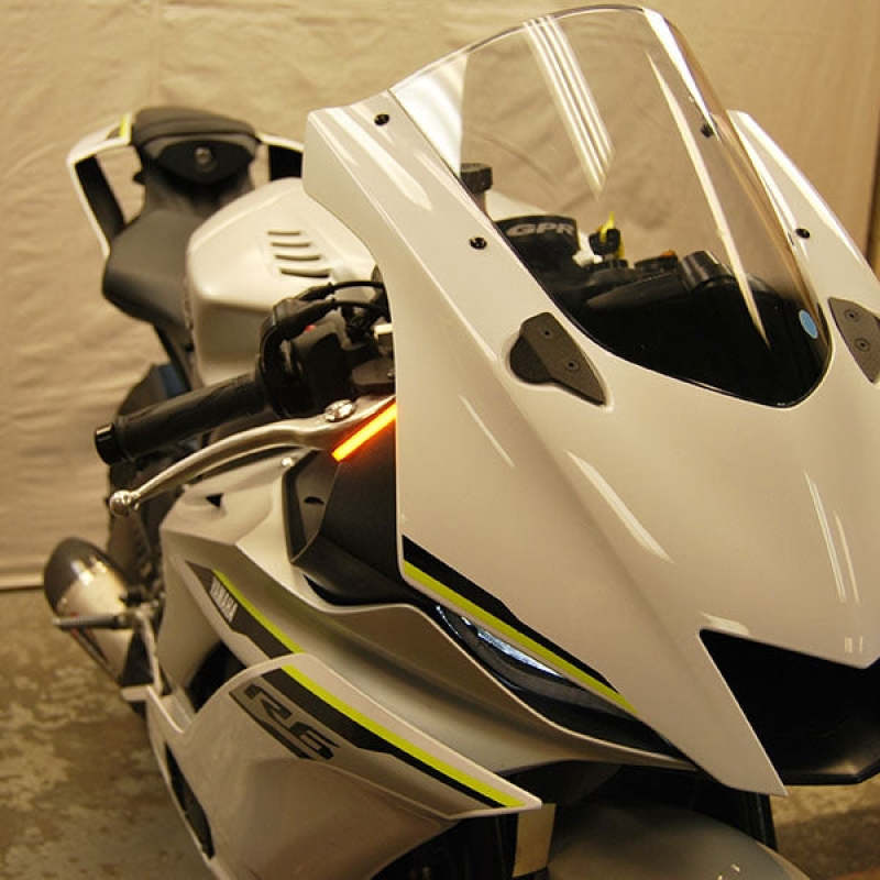 New Rage Cycles 17+ Yamaha YZF-R6 Front Turn Signals - Racecraft Industries