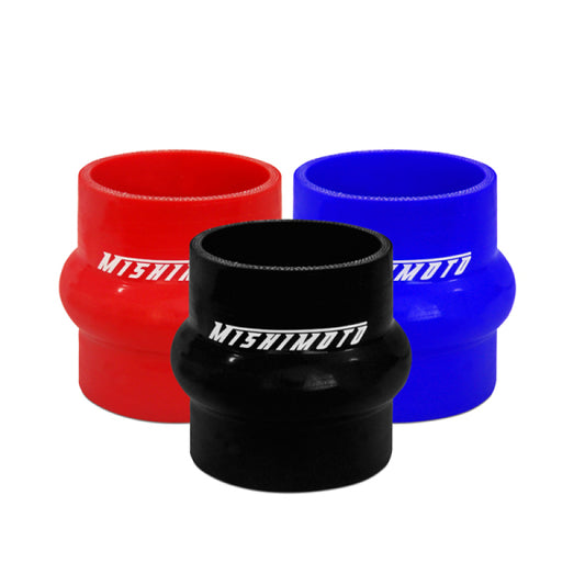 Mishimoto 2.5in Black Hump Hose Coupler - Racecraft Industries