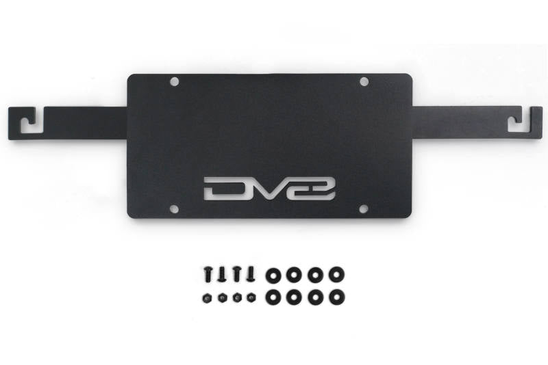 DV8 Offroad 21-23 Ford Bronco Capable Bumper Front License Plate Mount - Racecraft Industries