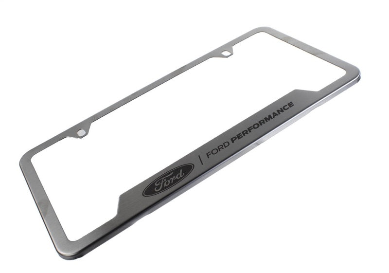 Ford Racing Stainless Steel Ford Performance License Plate Frame - Racecraft Industries