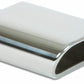 Vibrant 5.5in x 3in Oval SS Exhaust Tip (Single Wall Angle Cut Rolled Edge) - Racecraft Industries