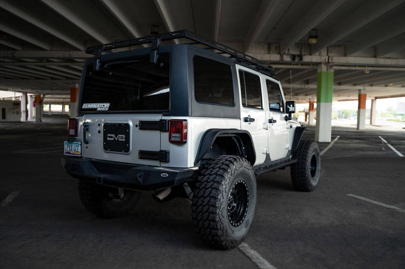DV8 Offroad 07-18 Jeep Wrangler JK Full-Length Roof Rack - Racecraft Industries