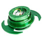 NRG Quick Release Kit Gen 3.0 - Green Body / Green Ring w/Handles - Racecraft Industries