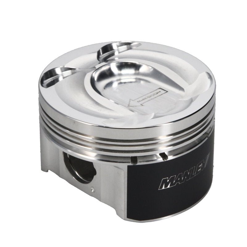 Manley Ford 2.0L EcoBoost 87.5mm STD Size Bore 9.3:1 Dish Extreme Duty Piston Set - Racecraft Industries