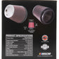 K&N Round Tapered Universal Air Filter 6in Flange ID x 7.5in Base OD x 5in Top OD x 6.5in Height - Racecraft Industries