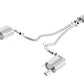 Borla ATAK Cat Back 15 Ford Mustang 3.7L V6 MT/AT 2.25in Pipe 4in Single Round Rolled Tips - Racecraft Industries