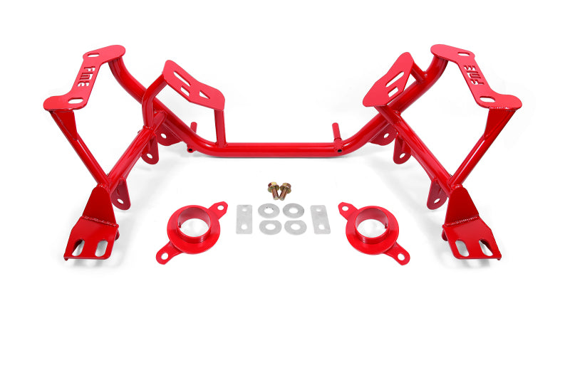 BMR 96-04 Ford Mustang K-Member Standard Version w/ Spring Perches - Red - Racecraft Industries