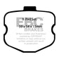 EBC 10-13 Chevrolet Corvette (C6) 6.2 Grand Sport Redstuff Rear Brake Pads - Racecraft Industries