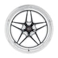 Weld S81 18x5 / 5x120 BP / 2.1in. BS (-23mm Offset) Black Wheel 3.18 ID (High Pad) - Non-Beadlock - Racecraft Industries