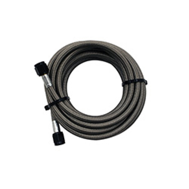 Snow Performance 5ft Stainless Steel Braided Water Line (4AN Black) - Racecraft Industries