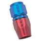 Russell Performance -6 AN Red/Blue Straight Full Flow Hose End - Racecraft Industries
