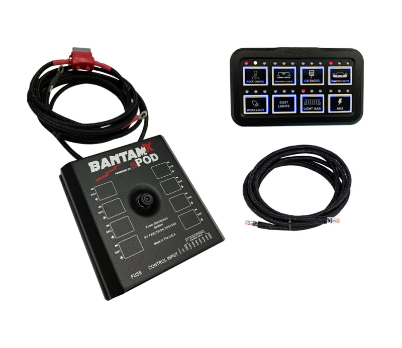 Spod BantamX HD for Uni (36 In Battery Cables) - Racecraft Industries