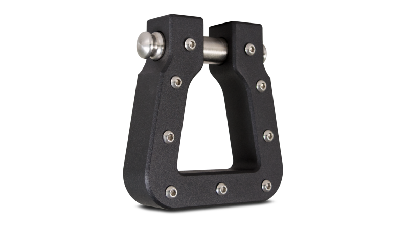 Body Armor 4x4 Mega D-Ring Black Single - Racecraft Industries