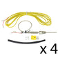 AEM Single K-Type Thermocouple Kit - 4 Pack - Racecraft Industries