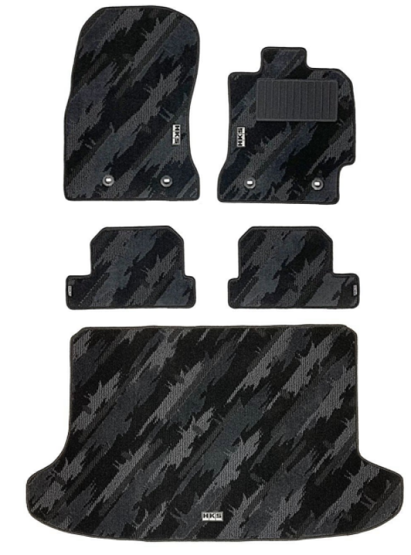 HKS FLOOR MATS ZN6/ZC6 FULL SET OCT LHD - Racecraft Industries